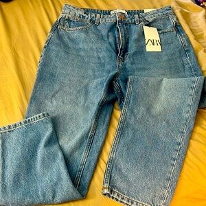 Zara Mom fit jeans.